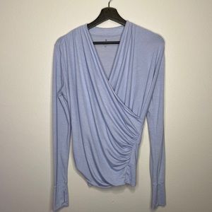Athleta crossover long sleeve top